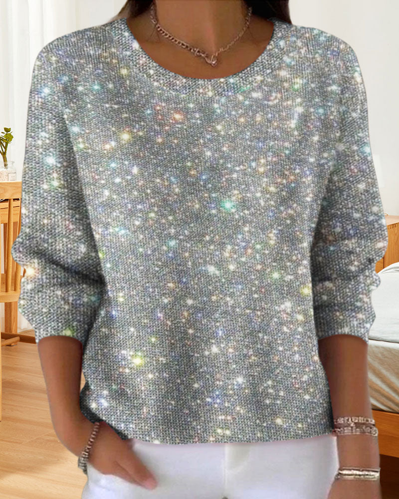 R&B | Sweatshirt mit Rundhalsausschnitt
