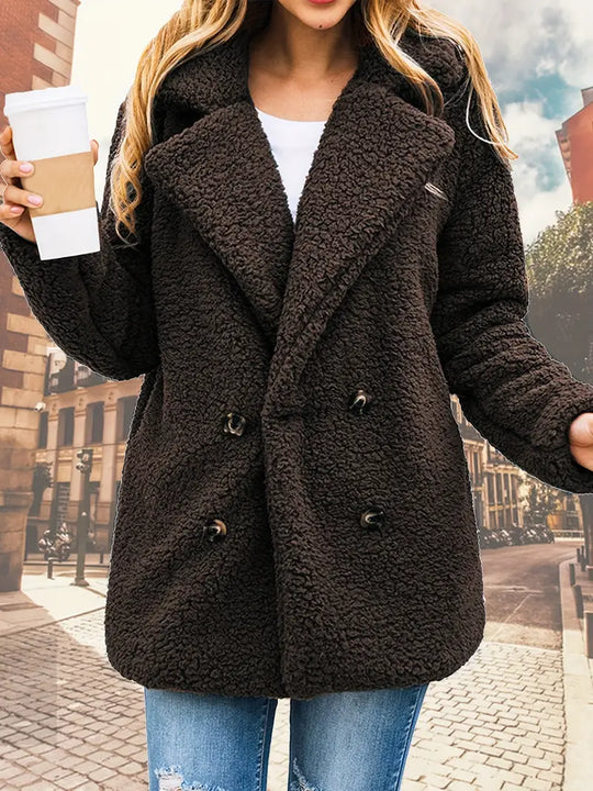 R&B | Fleece-Strickjacke
