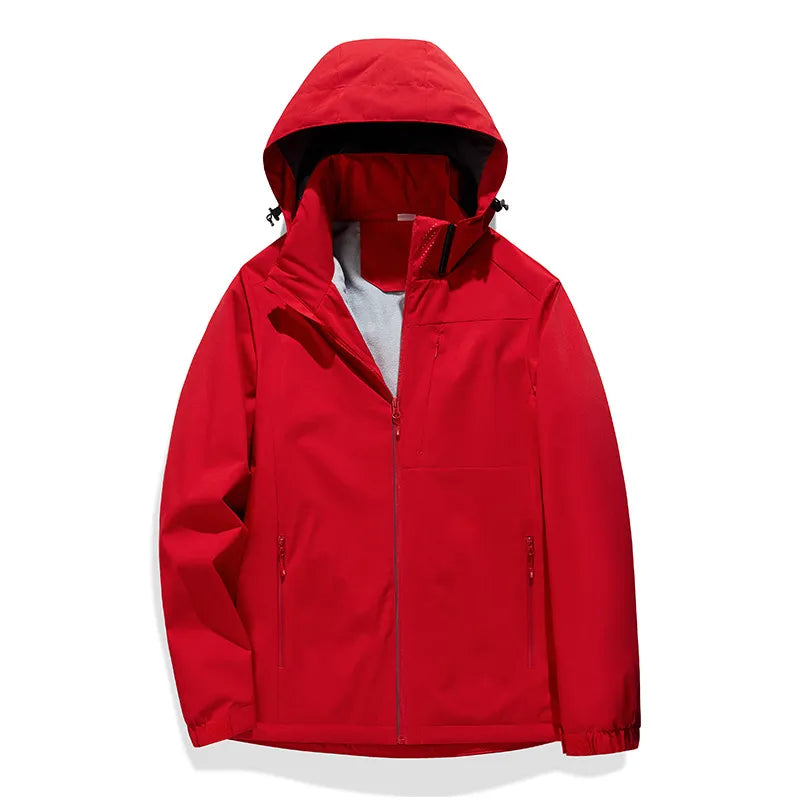 R&B | Wasserdichte Fleece-gefütterte Shell-Jacke