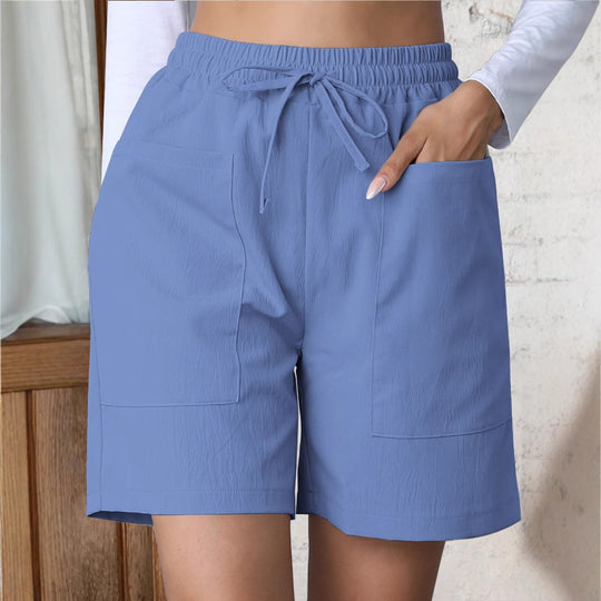 R&B | Große Shorts mit hoher Taille und weitem Bein