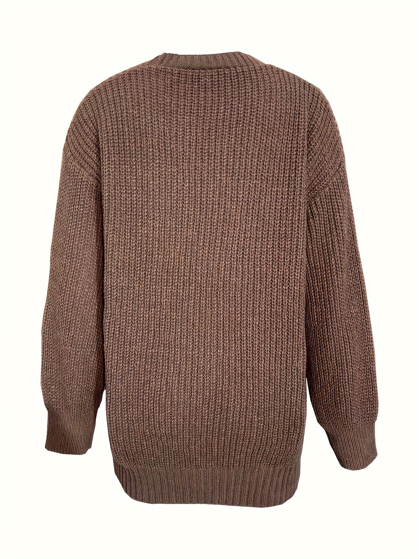 R&B | Damen Freizeit Baumwoll Strickjacke