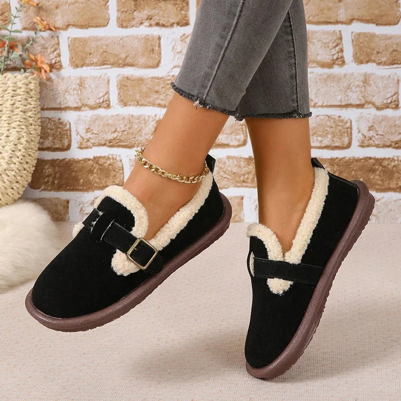 Warme und bequeme flache Schuhe R&B