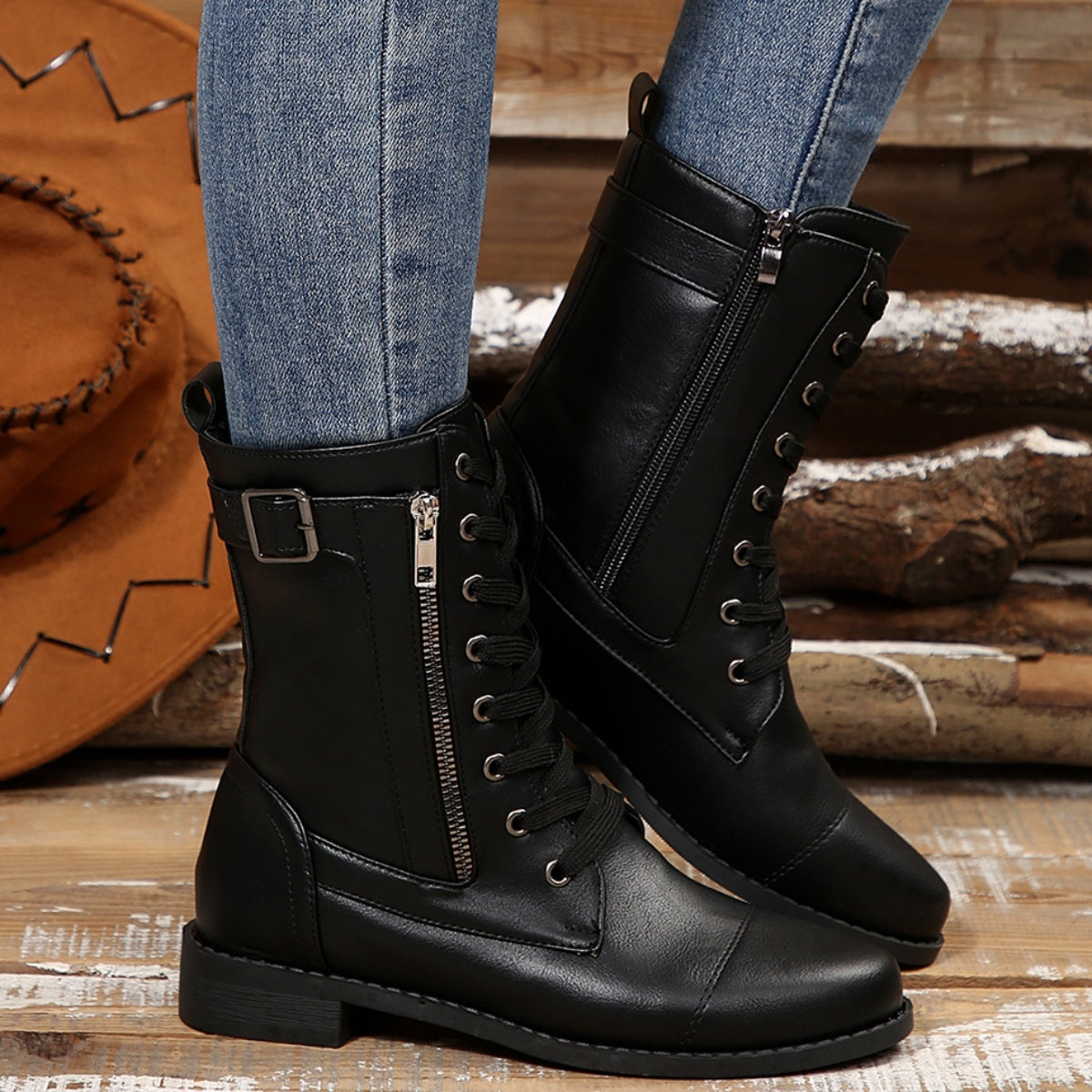 Klassische Damenstiefel im zeitlosen Design R&B R&B