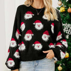 R&B | Weihnachtlicher Strickpullover mit Rentiermotiv