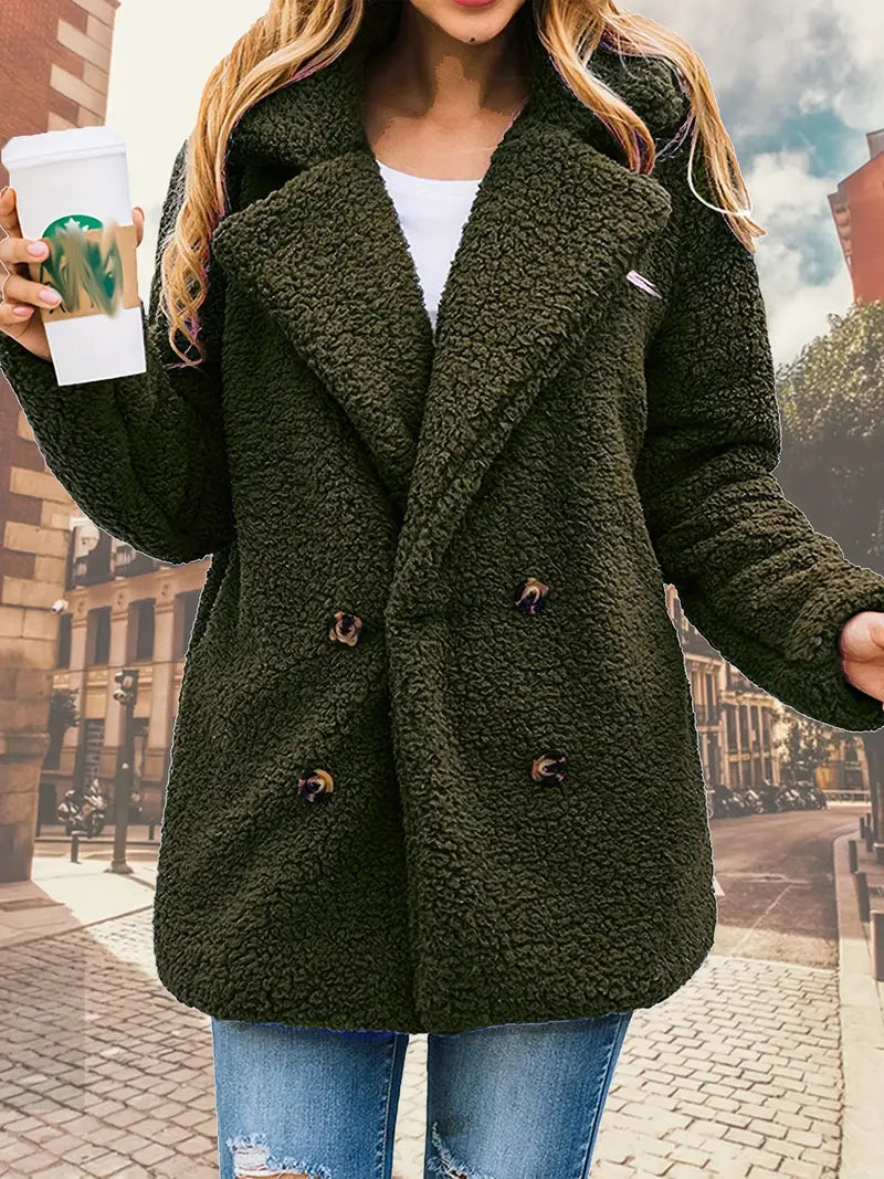 R&B | Fleece-Strickjacke