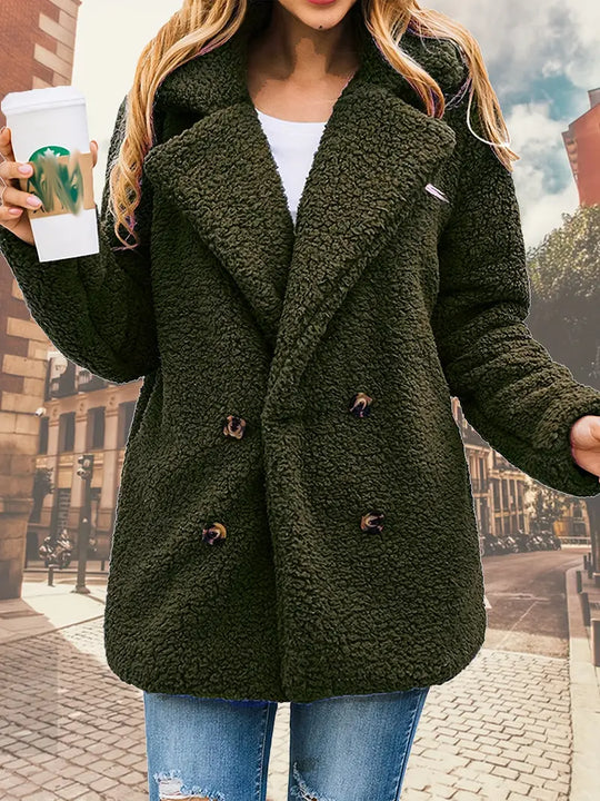 R&B | Fleece-Strickjacke