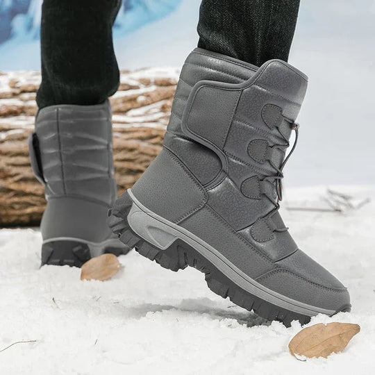 Wasserdichte Winter-Plüsch-Schneestiefel R&B