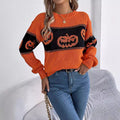 R&B | Strickpullover mit Kürbis-Motiv