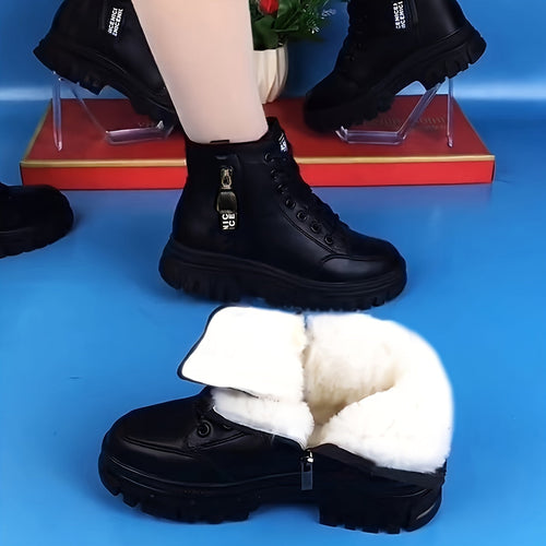 Warme Lederstiefel R&B R&B