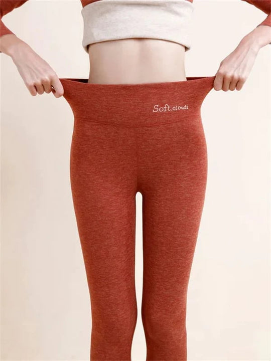 R&B | Damen Winterhose Fleece - Warme Leggings mit Formungseffekt