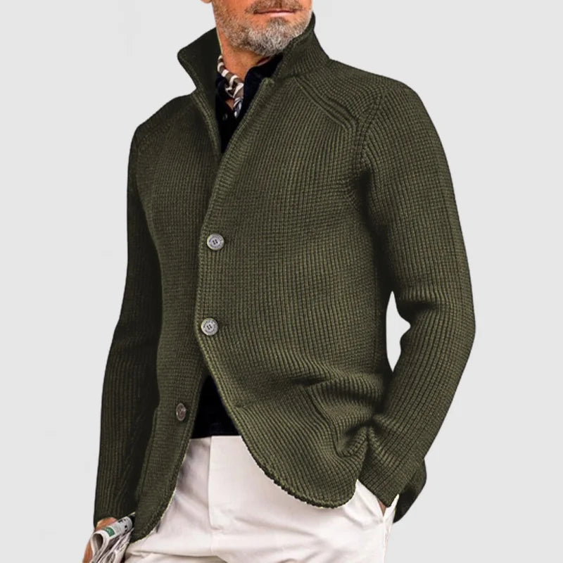 R&B | Strickjacke mit Knöpfen Klassisches Design Warm und Stilvoll