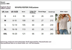 R&B | Locker gestreiftes T-Shirt mit V-Ausschnitt