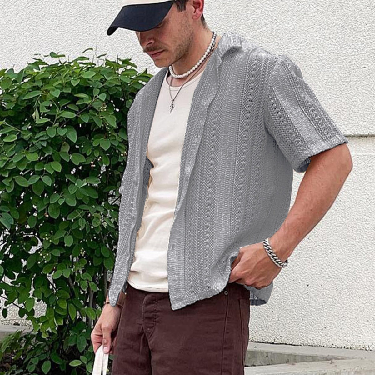 R&B | Strickjacke kurze Ärmel