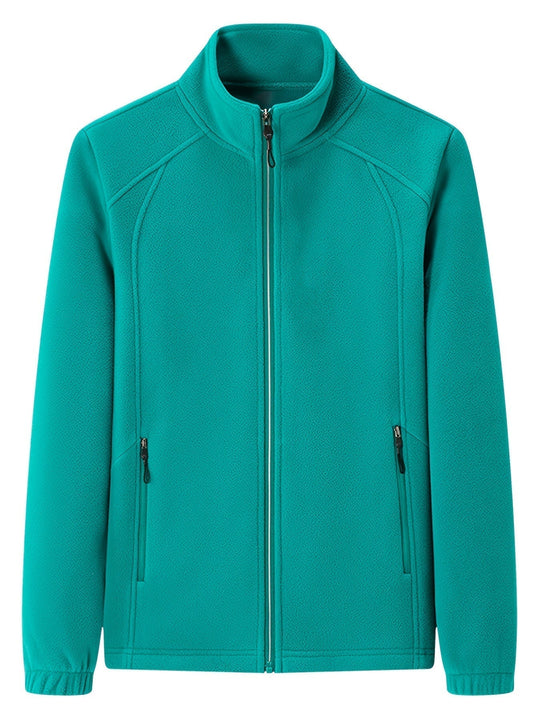 R&B | Außenjacke Aus Fleece mit Stehkragen und Langen Ärmeln