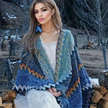 R&B | Winter Poncho Strickschal