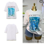 R&B | Sommer bedrucktes T-Shirt
