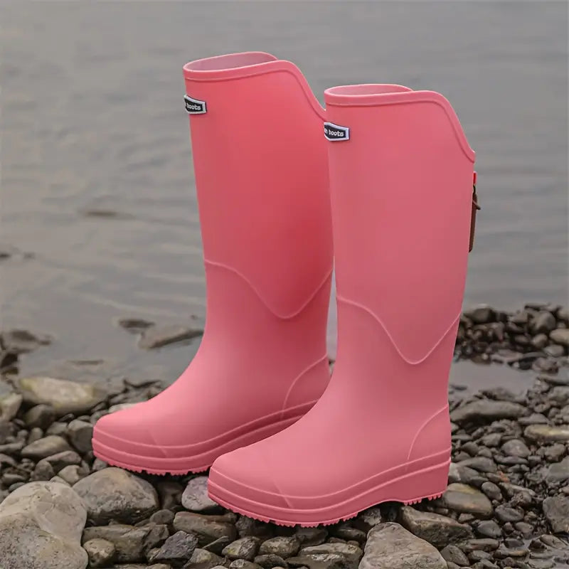 R&B | Hohe Damen Regenstiefel