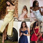 Trendiges Bustier-Sommerkleid für Damen | Elegant und Figurschmeichelnd