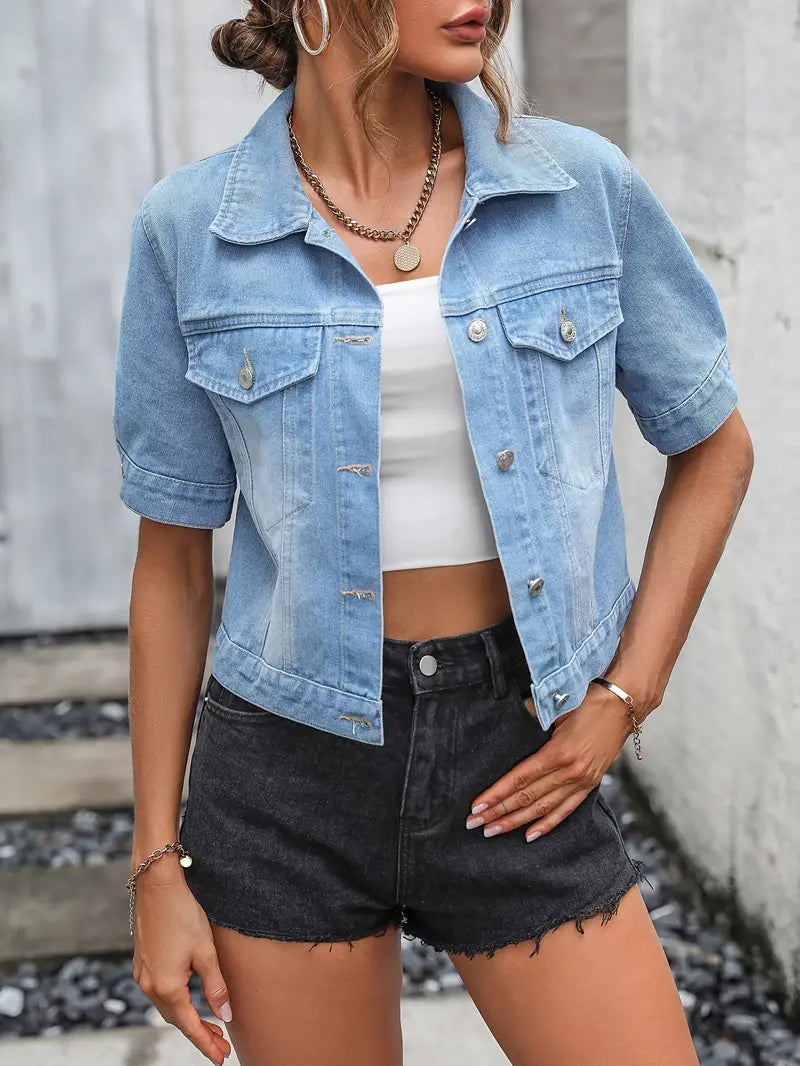 R&B | Kurze Denim Jacke