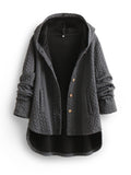 R&B | Lange Winterjacke mit Kapuze für Damen Ideal für Die Kalte Jahreszeit