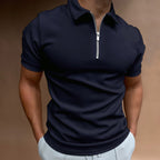 R&B | Kurzärmeliges Poloshirt mit Revers