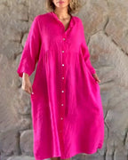 Hemdblusenkleid | stilvolles Sommerkleid
