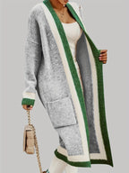 R&B | Lange Strickcardigan Vintage Inspiration mit Herbstlichen Akzenten