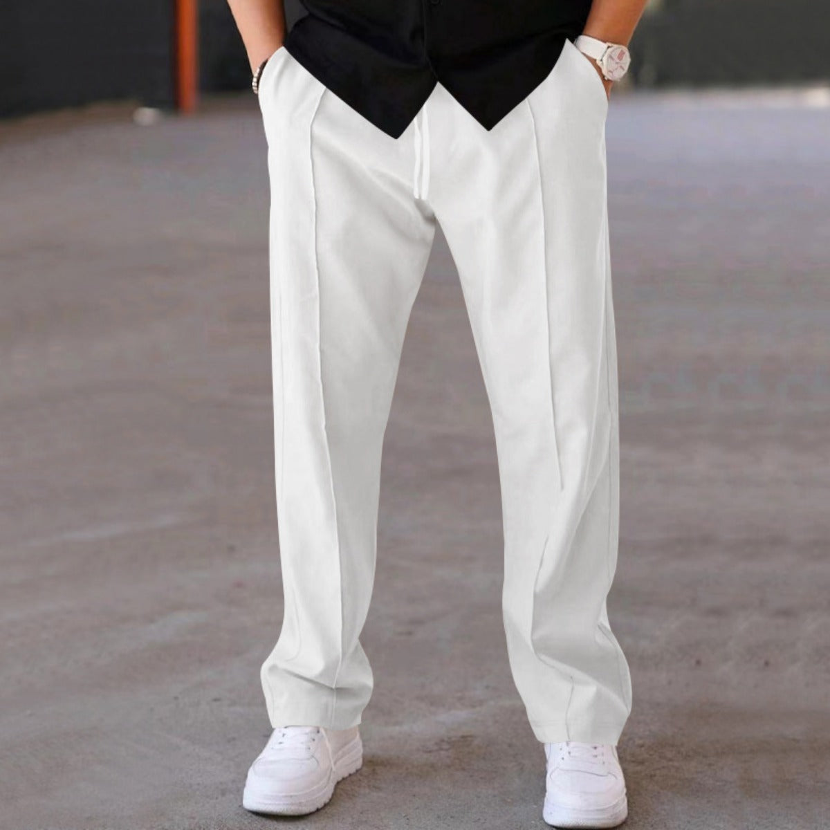 R&B | Lockere gerade Sporthose