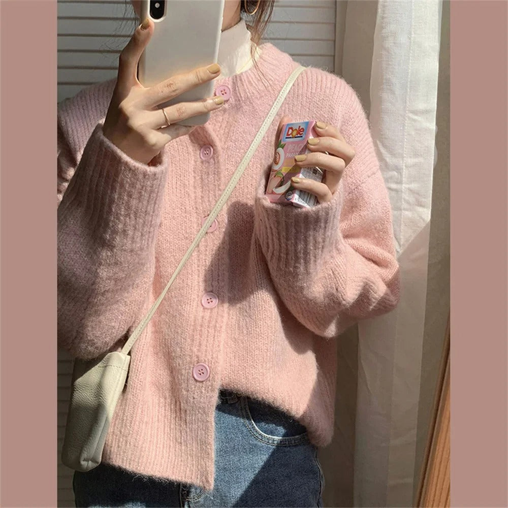 R&B | Gemütlicher Lässiger Strick-Cardigan Pullover
