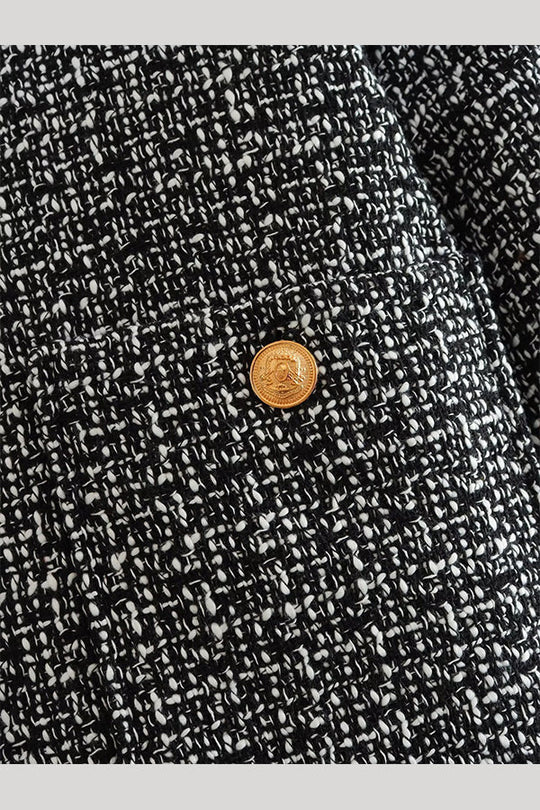 R&B | Farbe Texturiertes Lässiges Stil Top Jacke