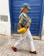 R&B | Stilvolle Bunte Strickjacke