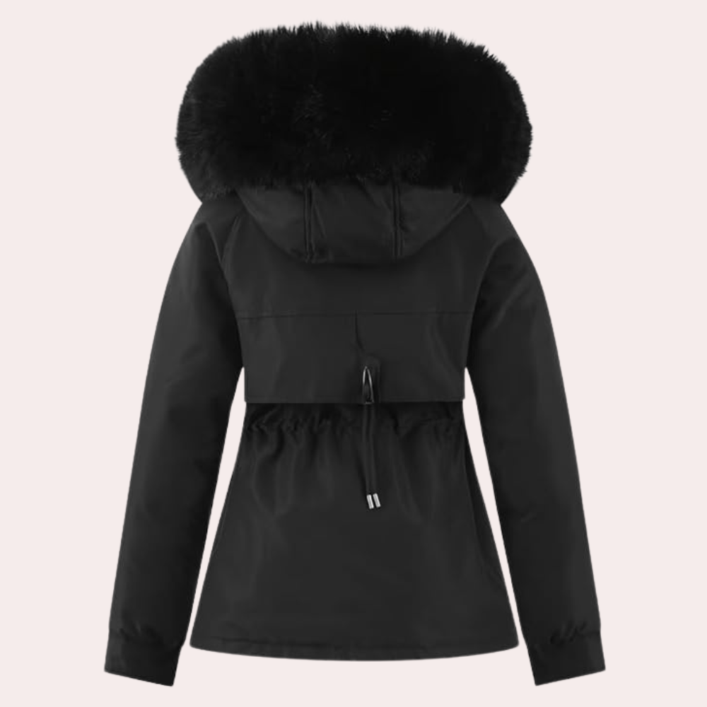R&B | Damen Winterjacke mit Kapuze und Warmfutter