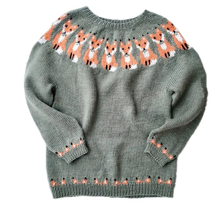 R&B | Nordisk Strickpullover Weiche Wollmischung Gemütliche Eleganz