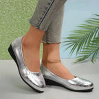 Atmungsaktive Lederschuhe mit rutschfester Sohle R&B R&B
