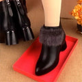 Winterstiefel mit Kaninchenfell R&B R&B