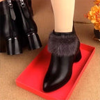 Winterstiefel mit Kaninchenfell R&B R&B