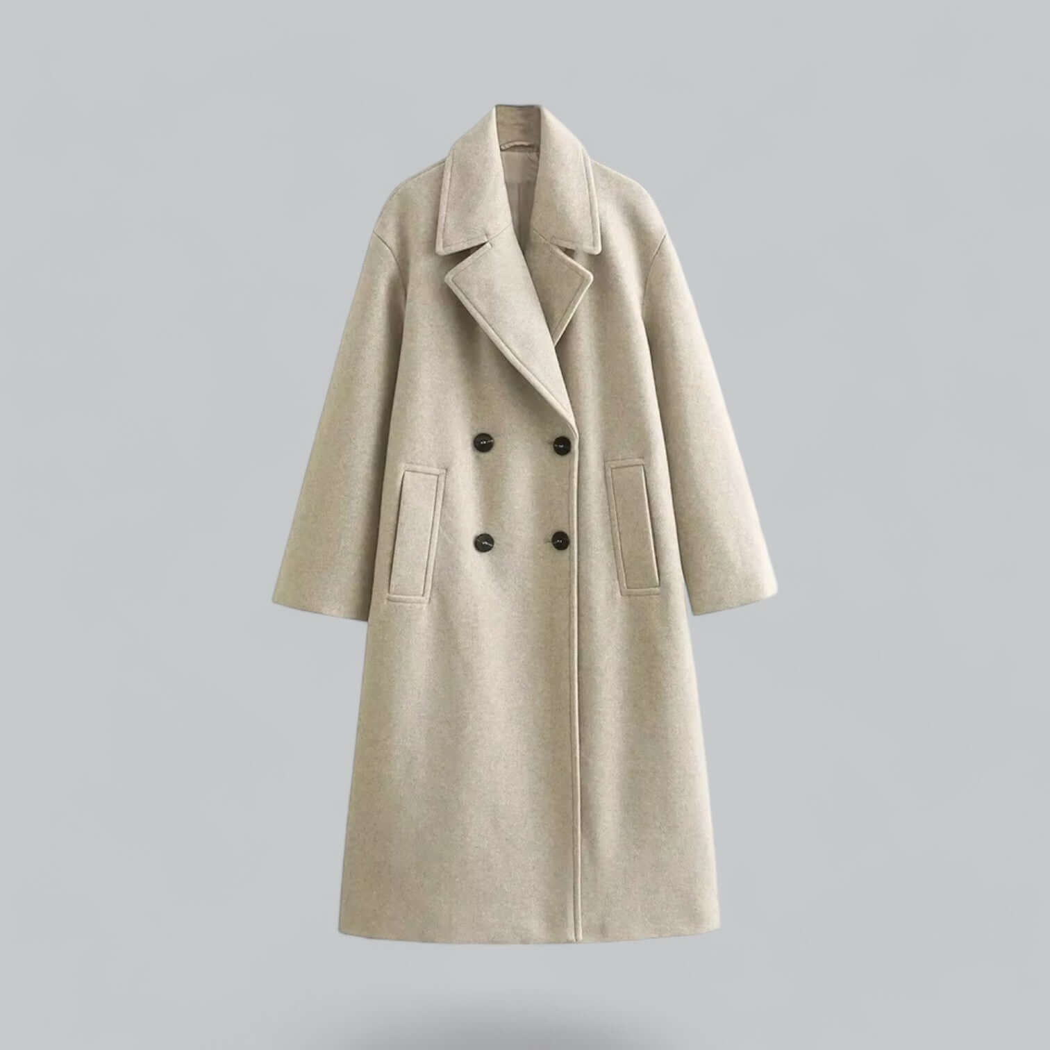 R&B | Damen Oversized Knopfmantel