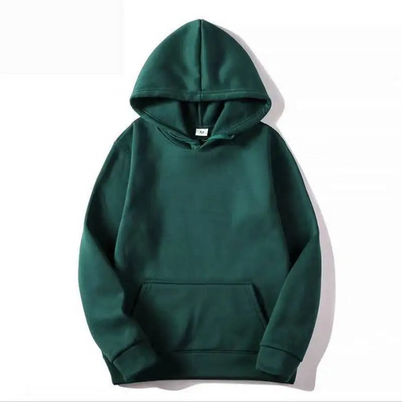 R&B | Unifarbener Kapuzenpullover Aus Baumwolle Für Frauen