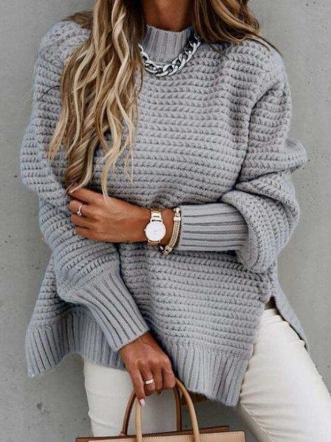 R&B | Gemütlicher Strickpullover mit Eleganter Passform