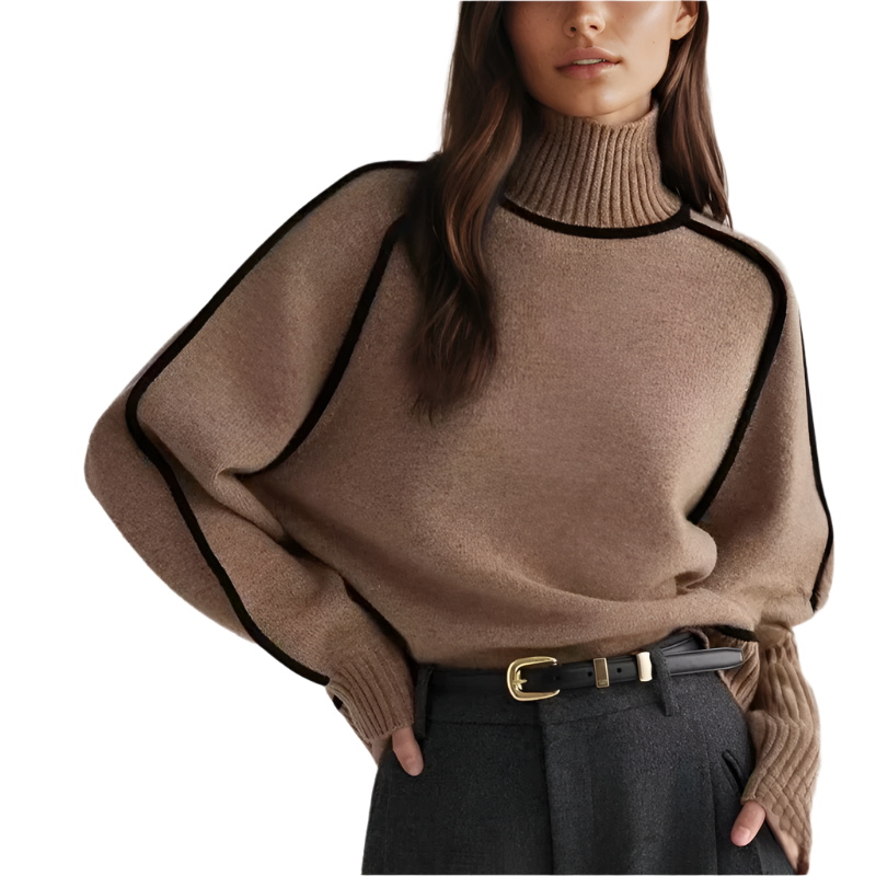 R&B | Luxuriöser Weicher Rollkragenpullover für Damen