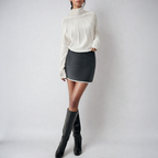 R&B | Stylische Strickrollkragenpullover für den Winter für Frauen