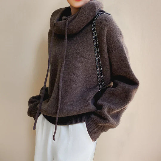 R&B | Rollkragenpullover Gerippter Saum