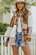 R&B | Gitterhemde mit Patchwork-details Baumwollmischung Perfekt für Layering
