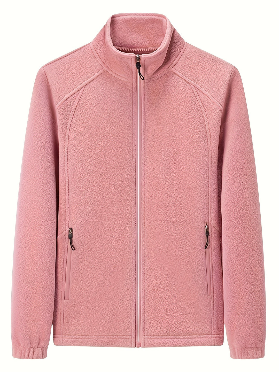 R&B | Außenjacke Aus Fleece mit Stehkragen und Langen Ärmeln