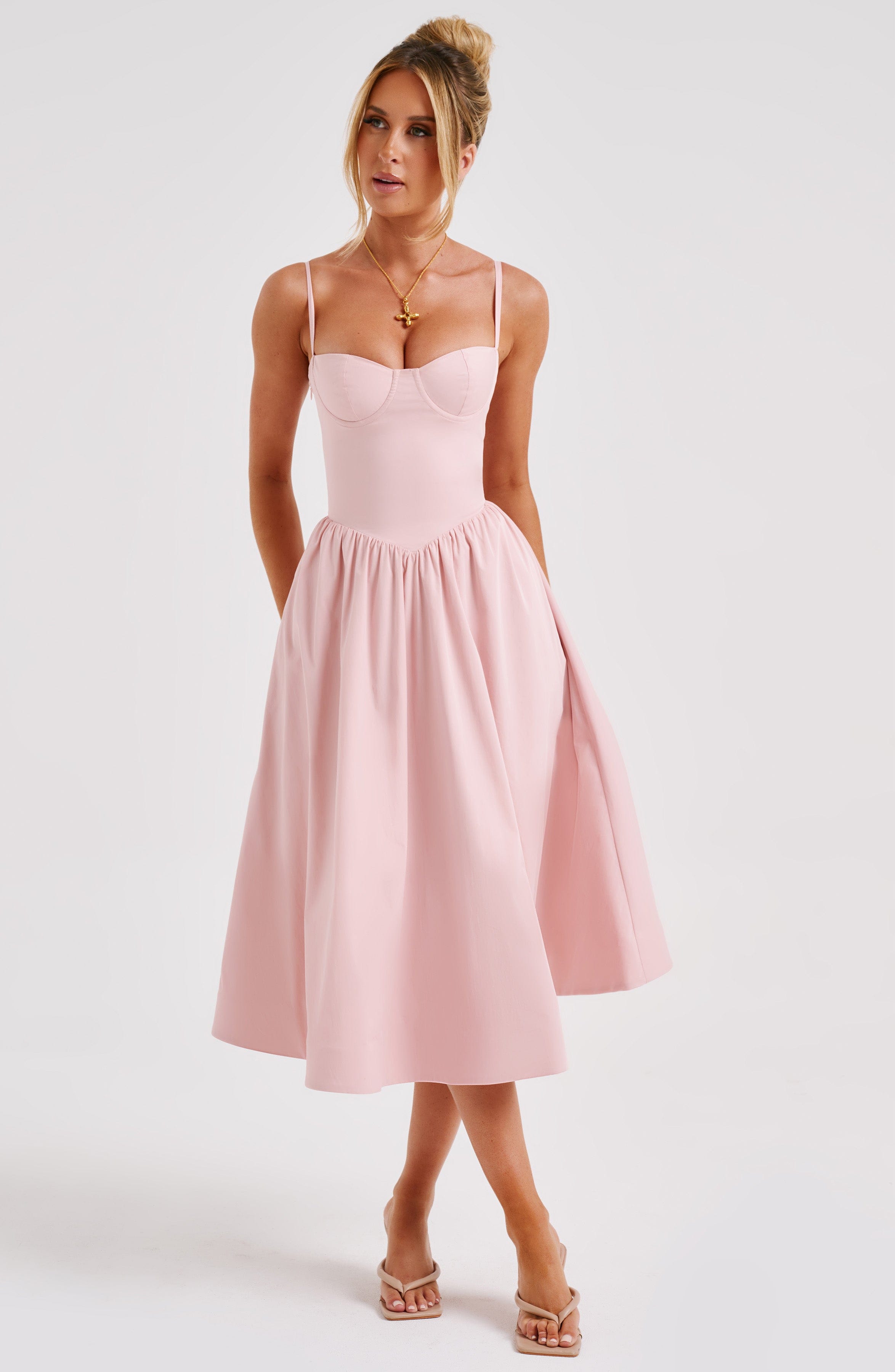 R&B | Midi Kleid Blush