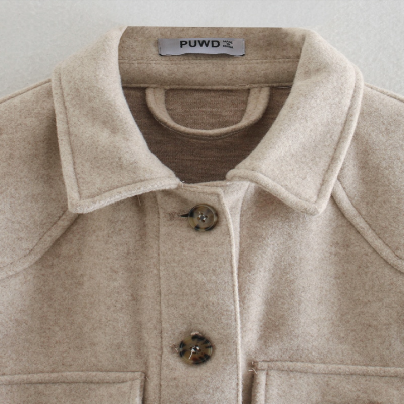 R&B | Bequeme Damen Wolljacke mit Gürtel