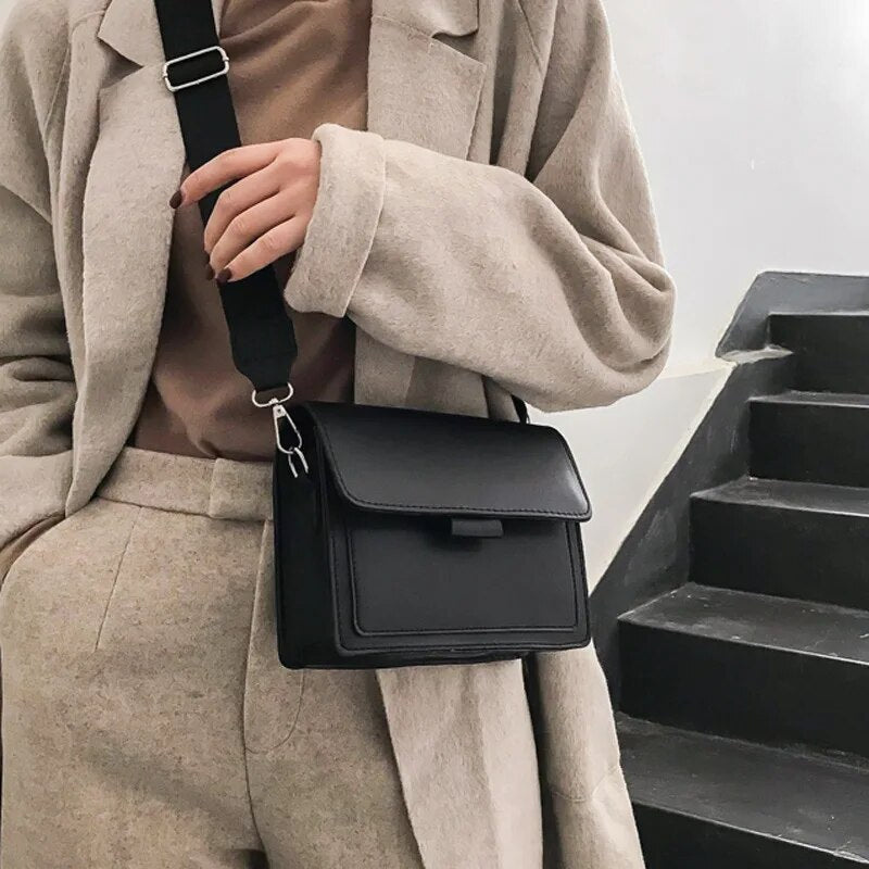 R&B | Damen Crossbody Bag Schwarz Kleine