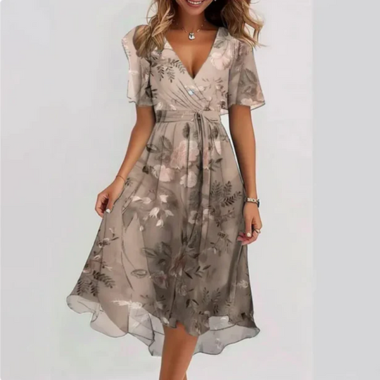 R&B | Damen Elegant Sommerkleid Partykleid