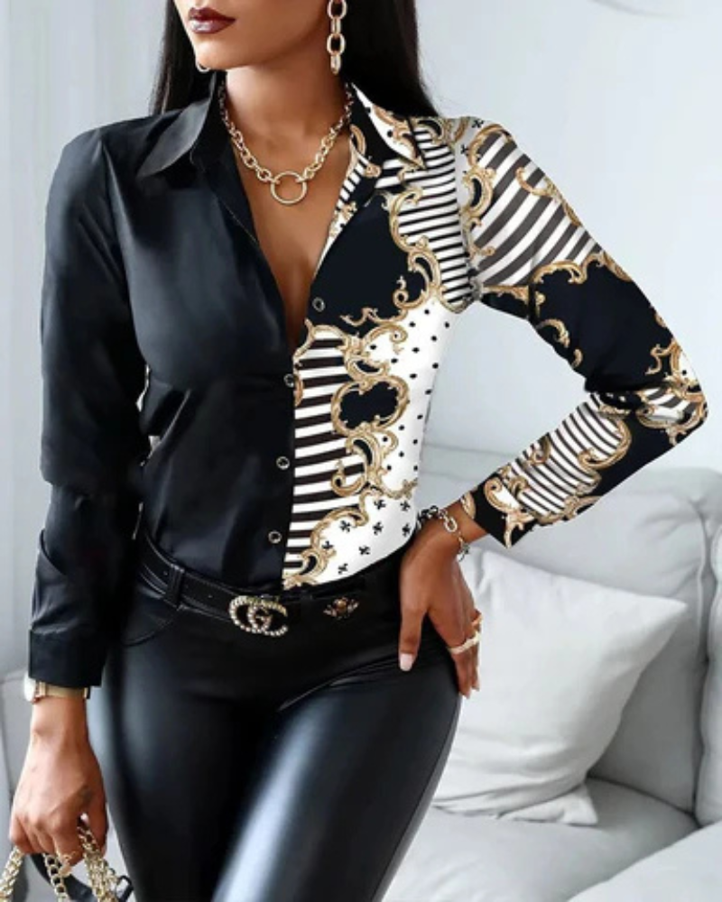 R&B | Damen Blusen Elegant Langarm
