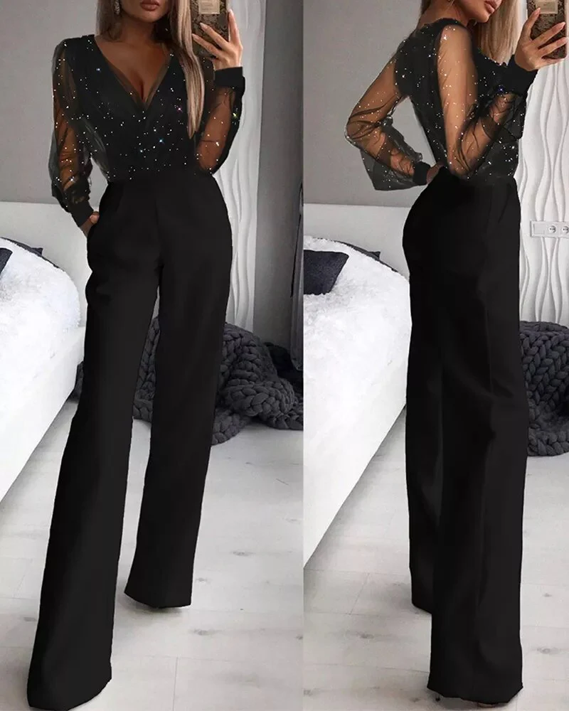 R&B | Damen Eleganter Jumpsuit Festlich